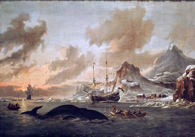 Gemälde eines Wals